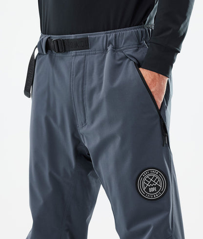 Snowboard Pants Men Metal Blue