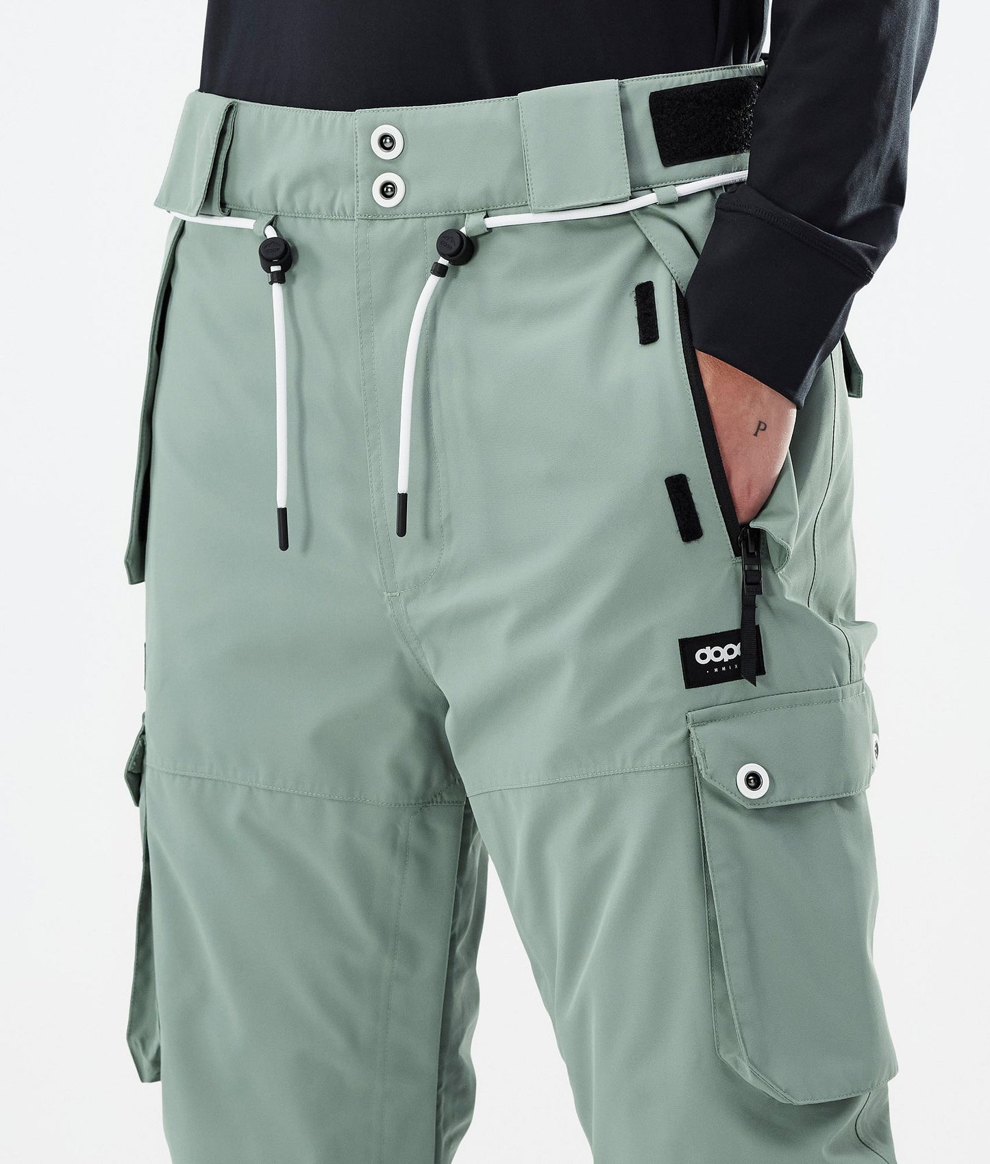 Snowboard Pants Women Faded Green
