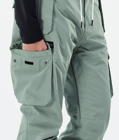 Snowboard Pants Women Faded Green