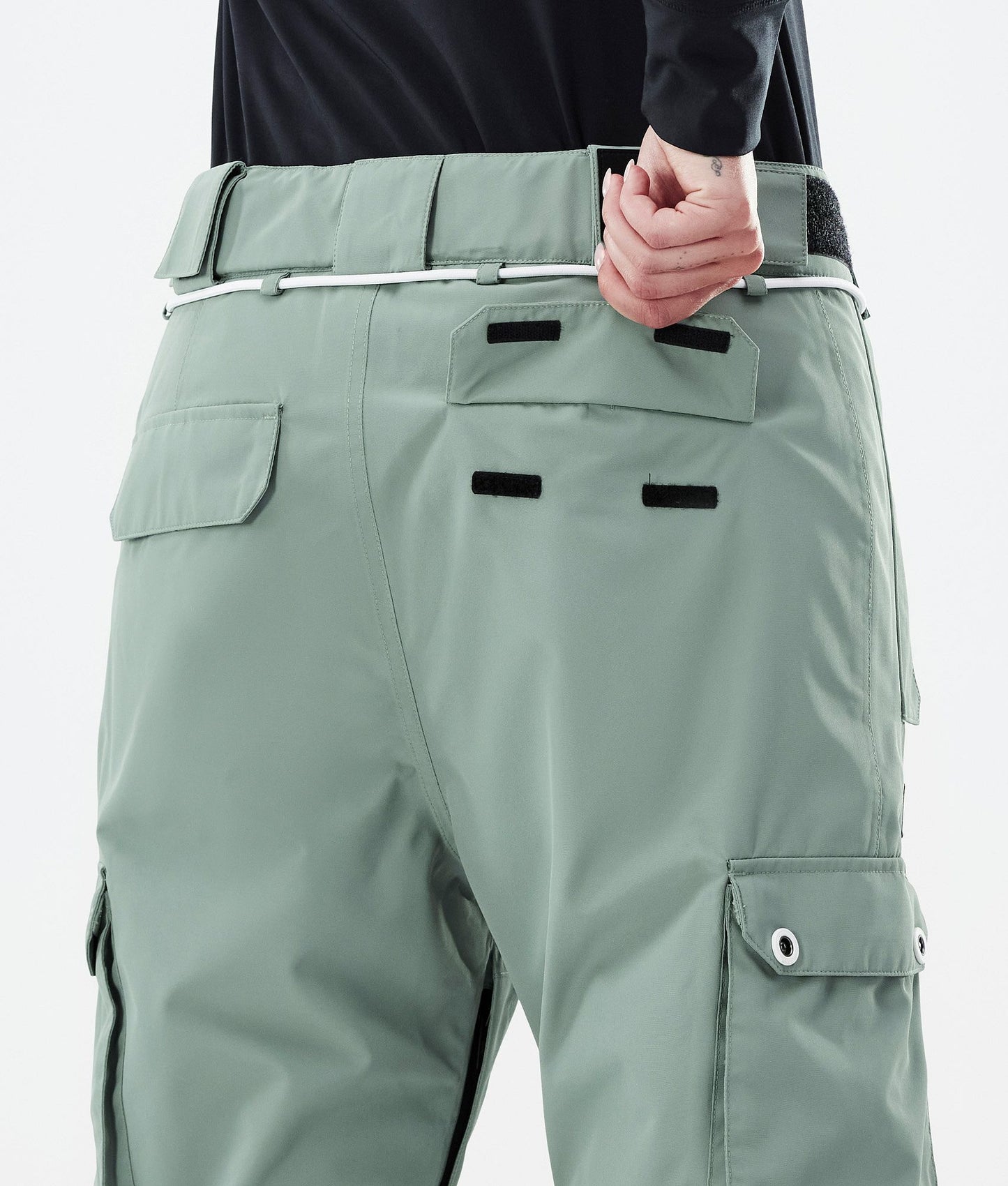 Snowboard Pants Women Faded Green
