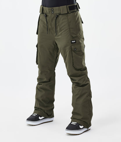 Snowboard Pants Women Spray Green Grape