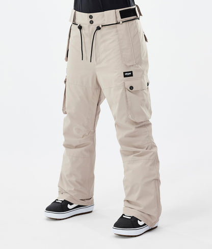 Snowboard Pants Women Grey Camo