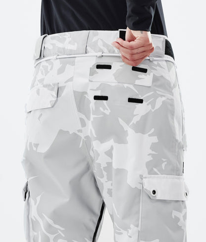 Snowboard Pants Women Grey Camo