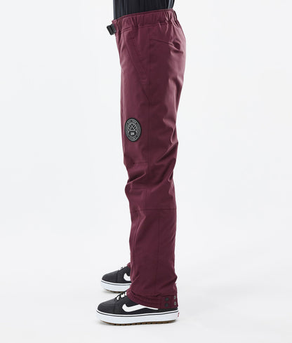 Snowboard Pants Women Burgundy