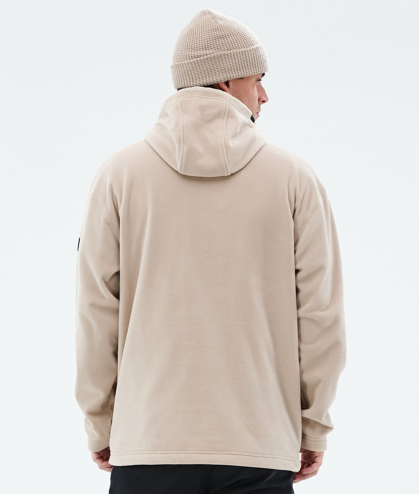 Fleece Hoodie Men Sand