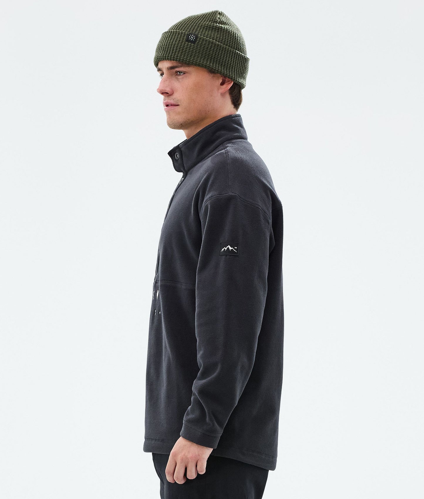 Fleece Sweater Men Black