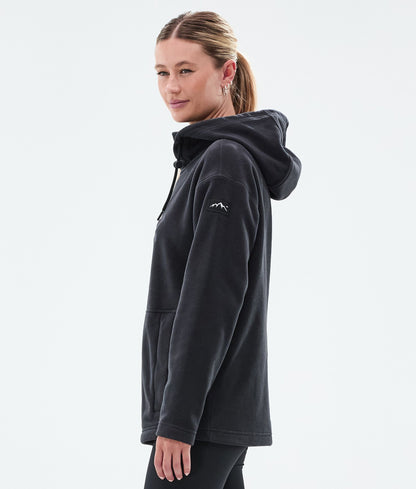 Fleece Hoodie Women Black