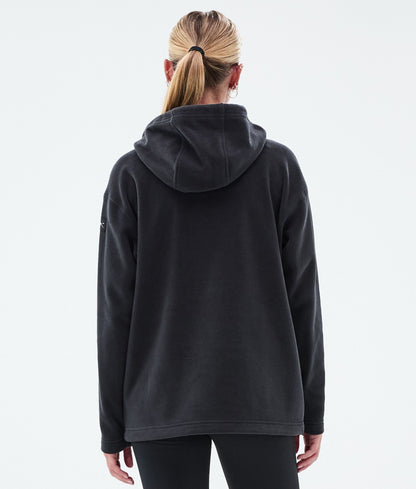 Fleece Hoodie Women Black