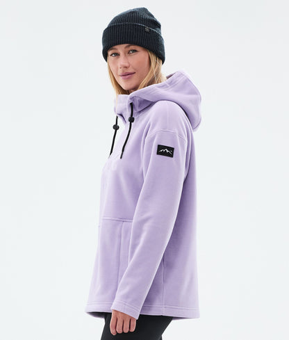 Fleece Hoodie Women Faded Violet