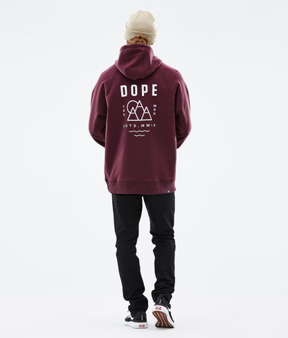 Hoodie Men Summit Burgundy