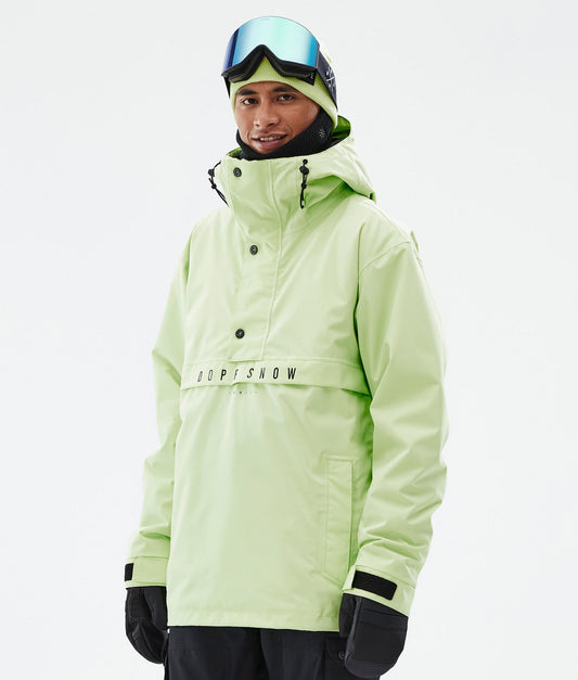 Snowboard Jacket Men Faded Neon