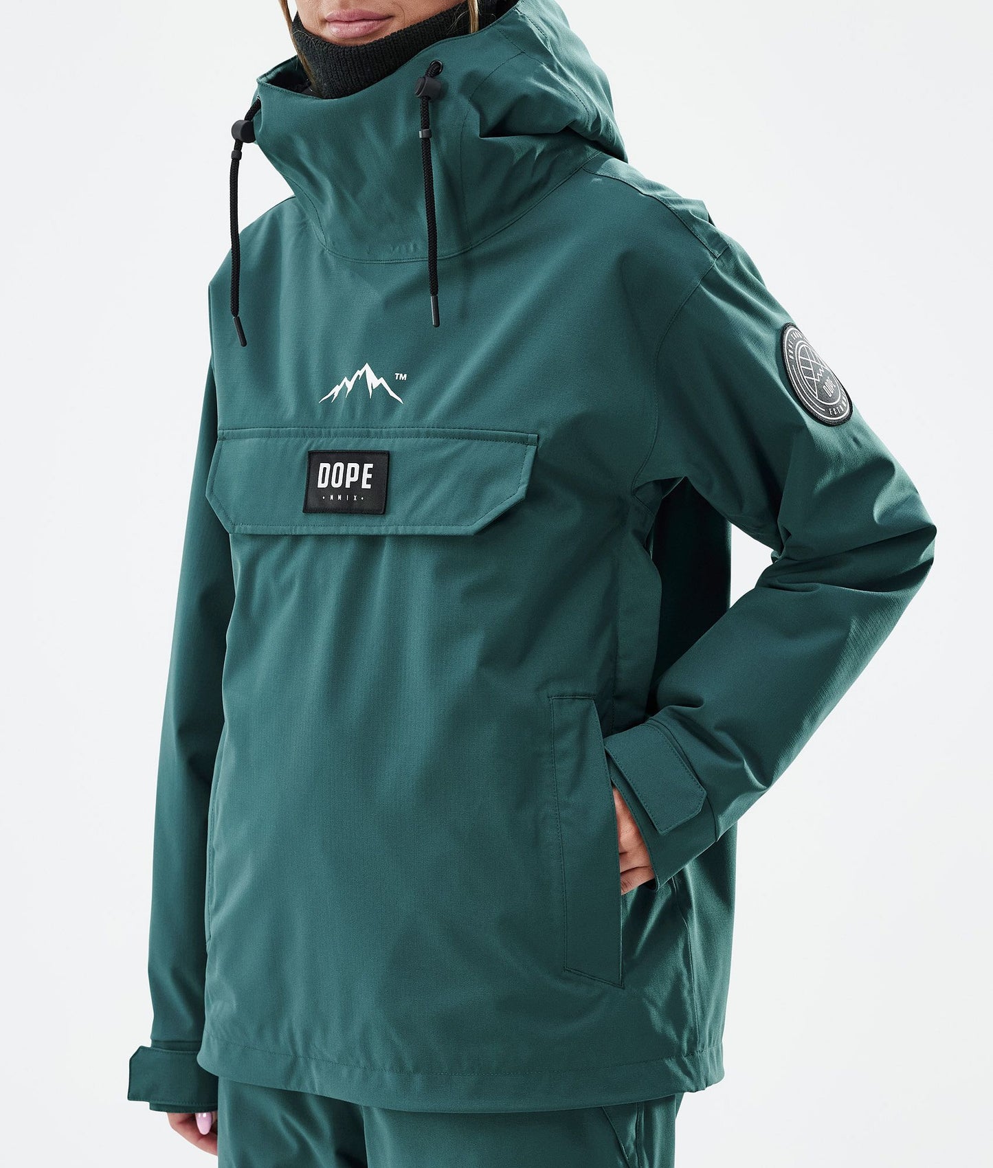 Snowboard Jacket Women Bottle Green