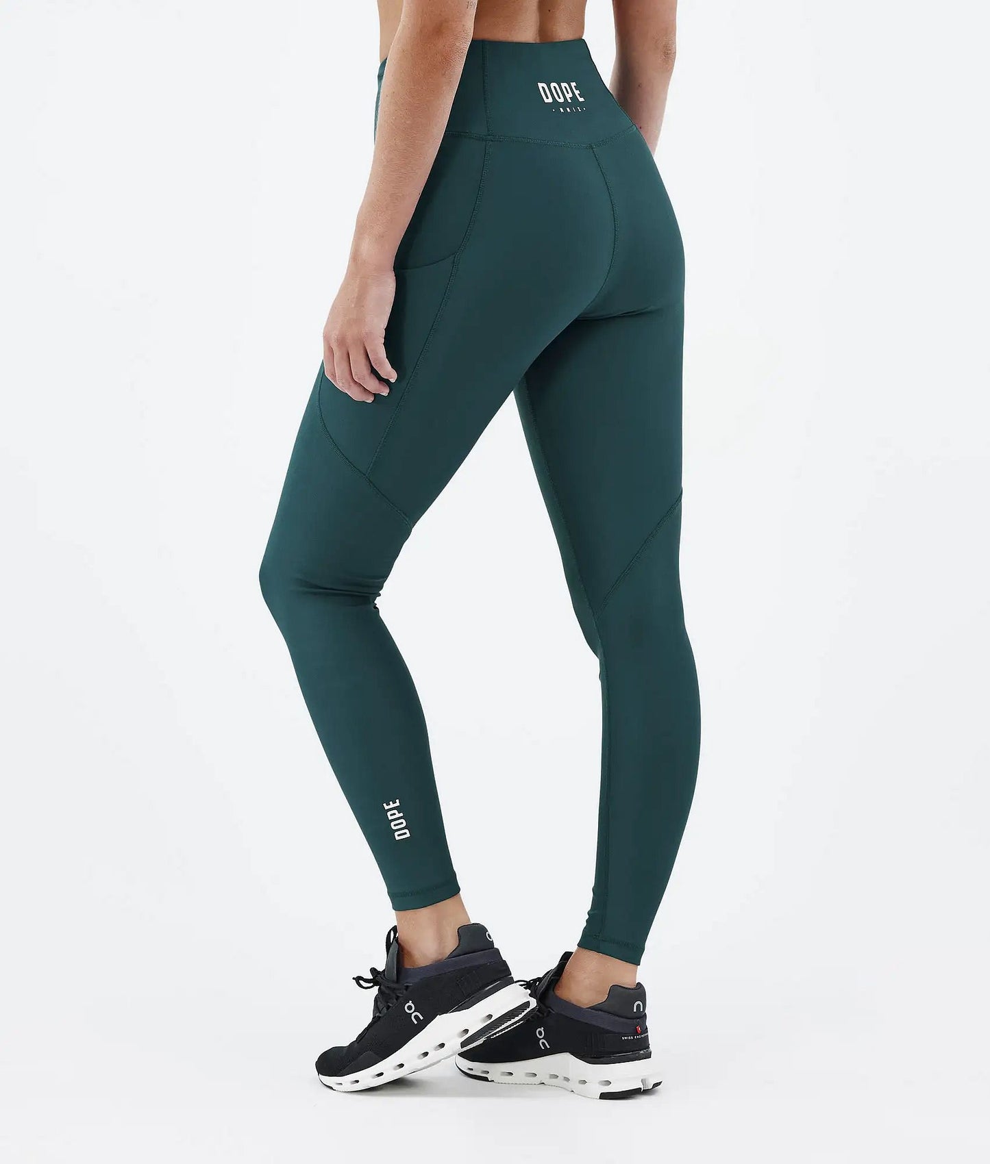 Leggings Women Bottle Green