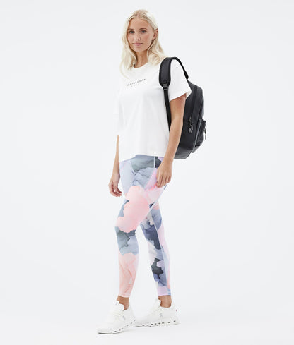 Leggings Women Blot Peach