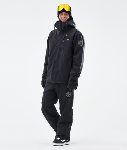 Snowboard Jacket Men Black