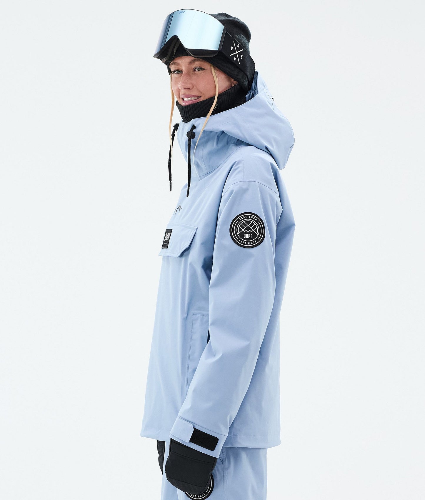 Snowboard Jacket Women Light Blue
