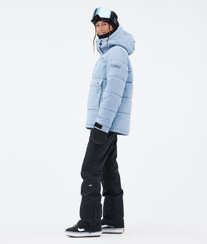 Snowboard Jacket Women Light Blue