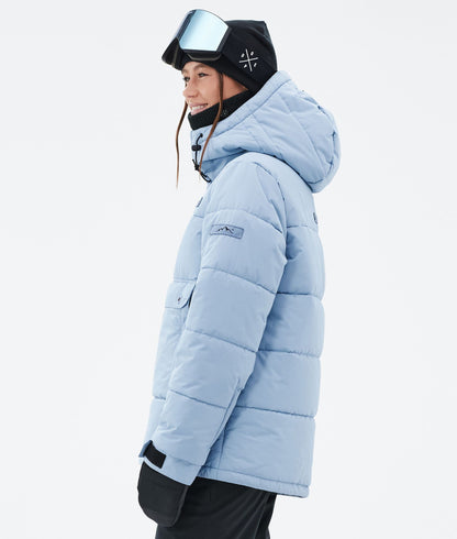 Snowboard Jacket Women Light Blue
