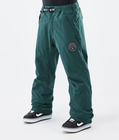 Snowboard Pants Men Blue Steel