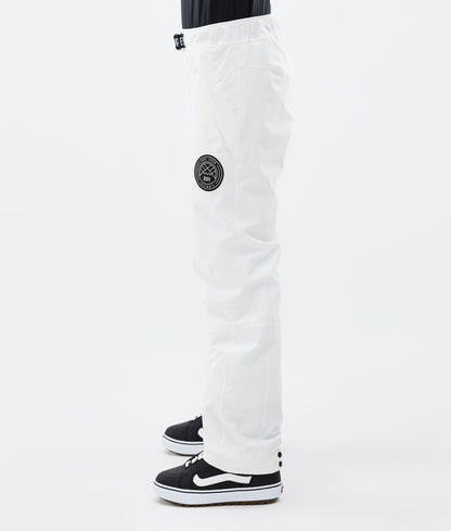 Snowboard Pants Women Old White