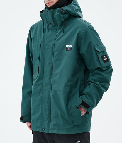 Snowboard Jacket Men Bottle Green