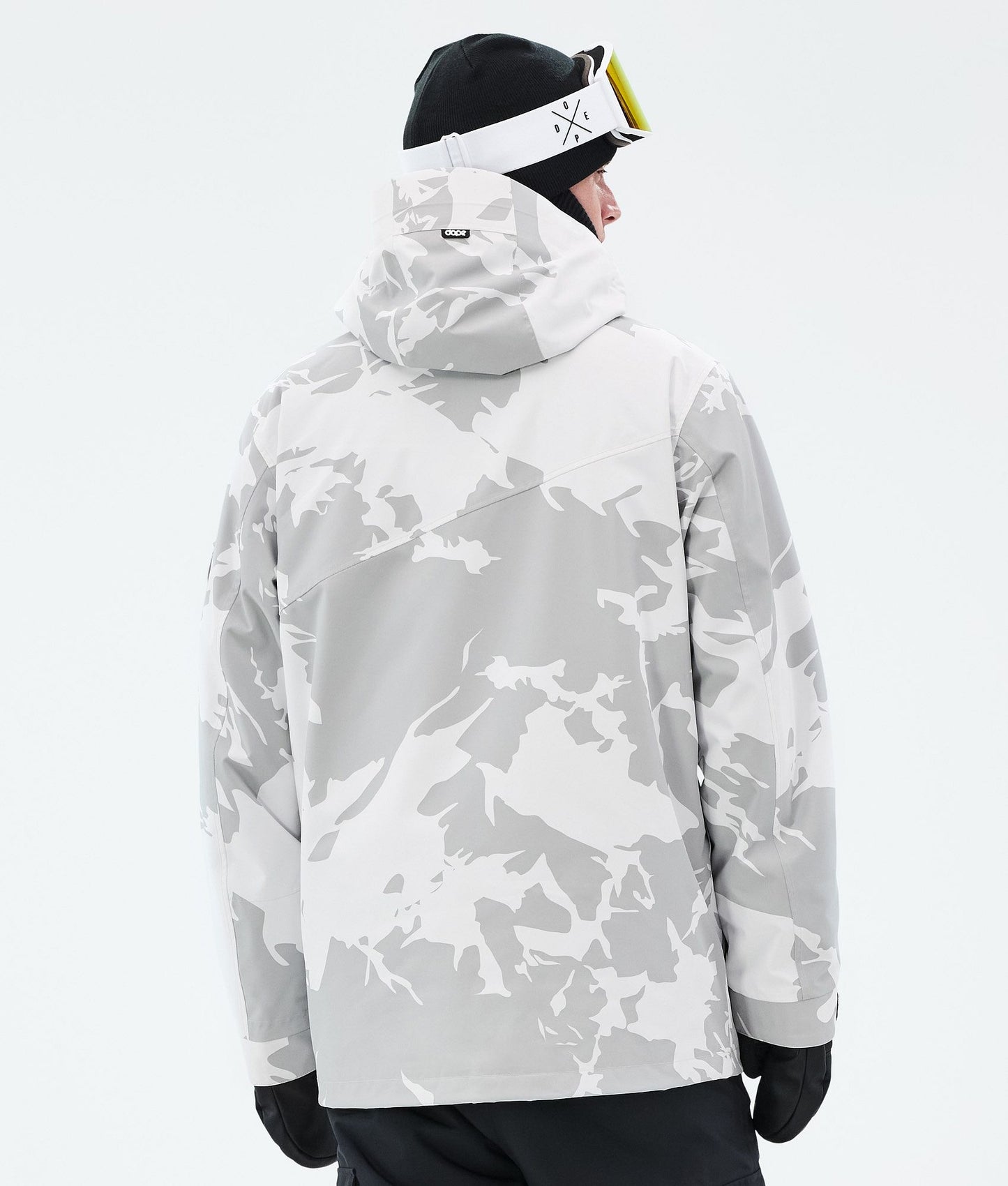 Snowboard Jacket Men Grey Camo