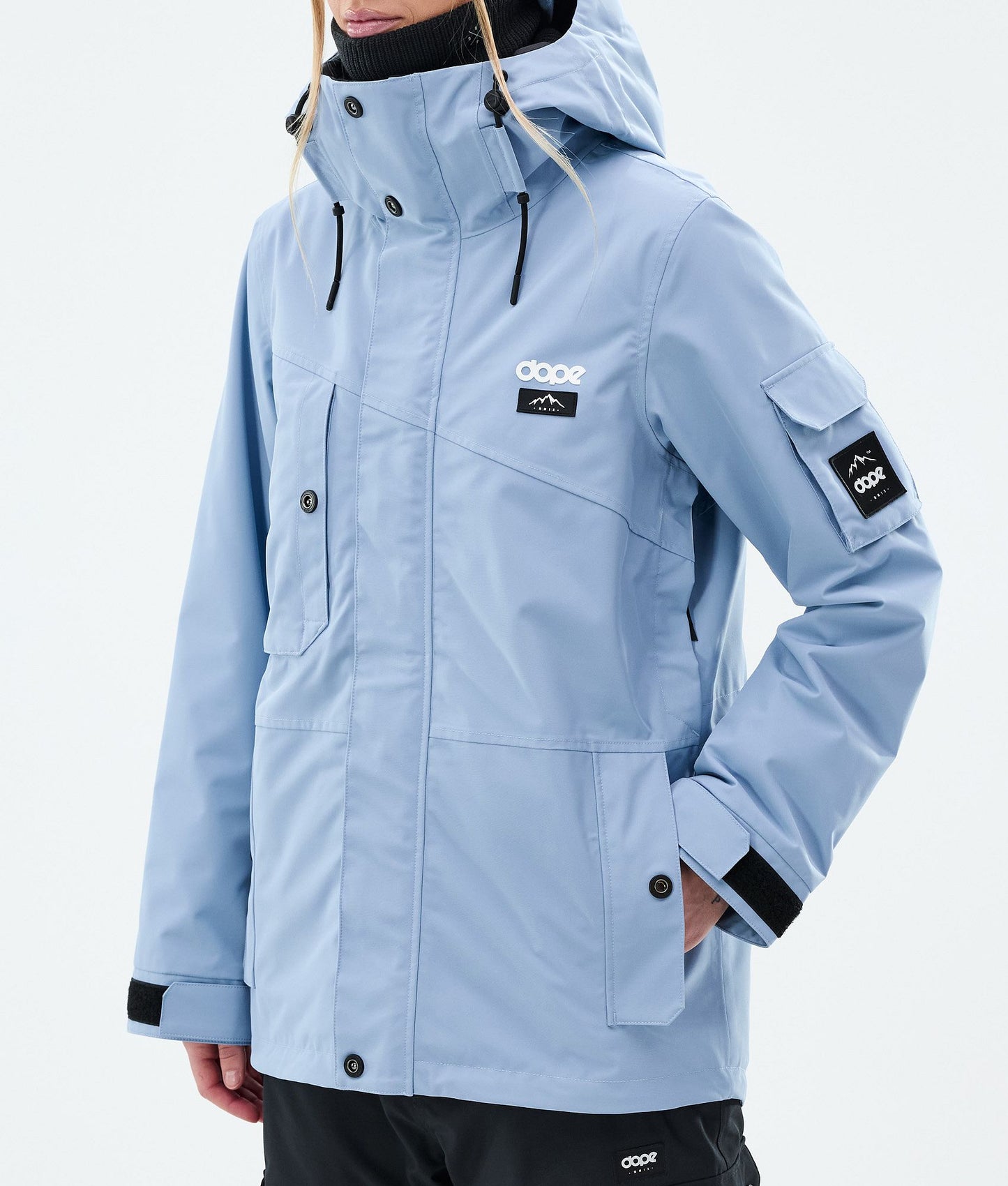 Snowboard Jacket Women Light Blue