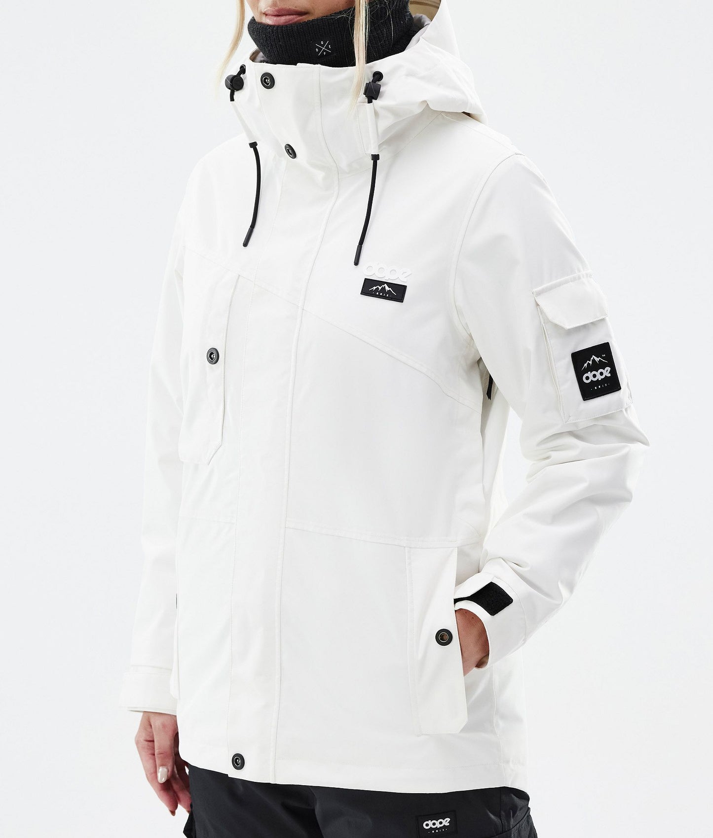 Snowboard Jacket Women Old White