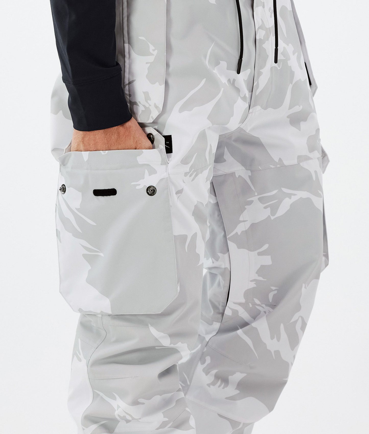 Snowboard Pants Men Grey Camo