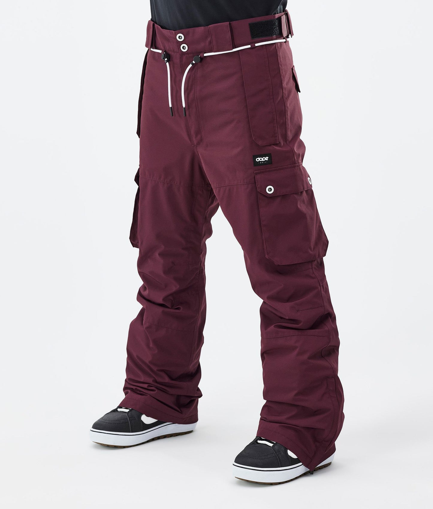 Snowboard Pants Men Burgundy