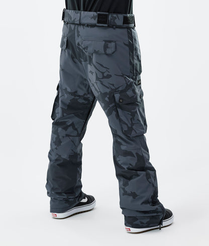 Snowboard Pants Men Metal Blue Camo