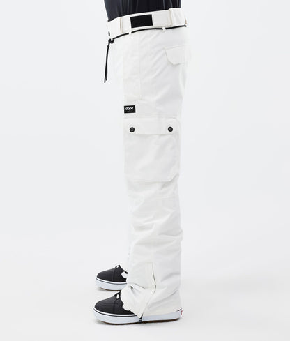 Snowboard Pants Men Old White