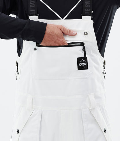 Snowboard Pants Men Old White