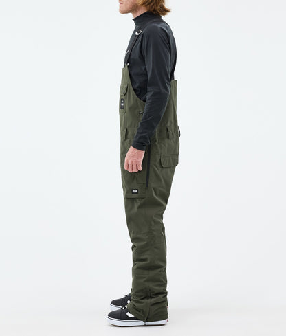 Snowboard Pants Men Olive Green