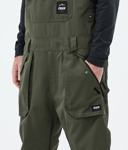 Snowboard Pants Men Olive Green