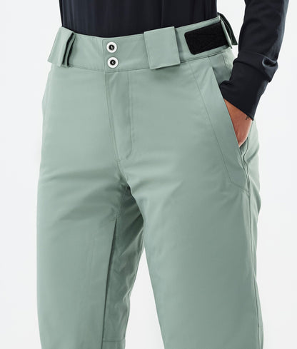 Snowboard Pants Women Faded Green