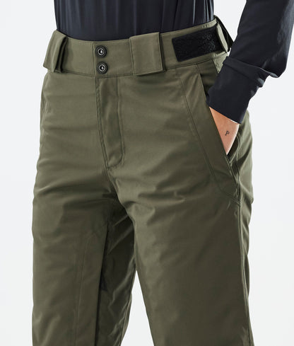 Snowboard Pants Women Olive Green