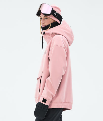 Snowboard Jacket Women Soft Pink