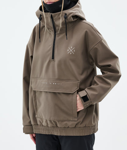 Snowboard Jacket Women Walnut