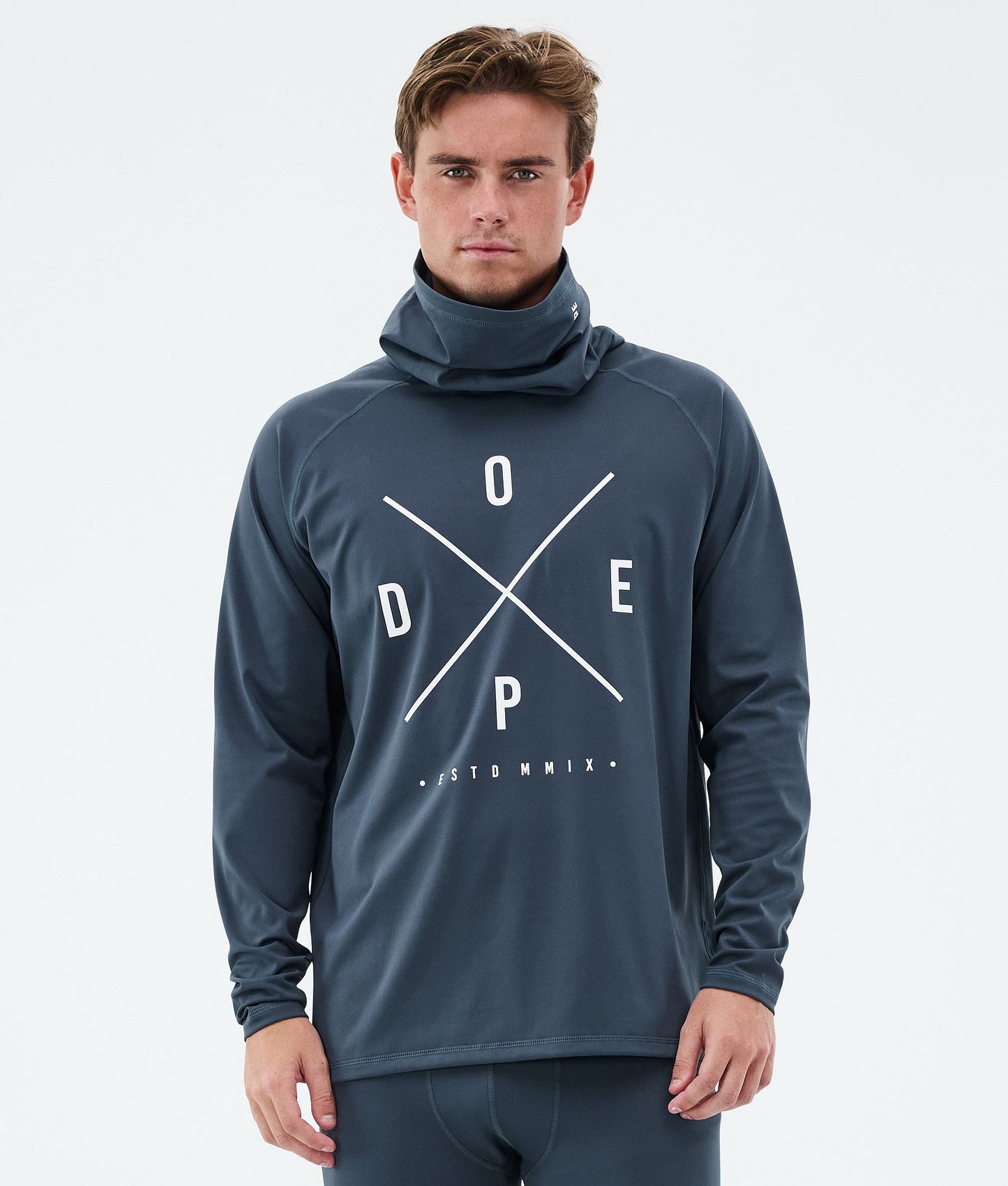 Base Layer Top Men 2X-Up Metal Blue Camo