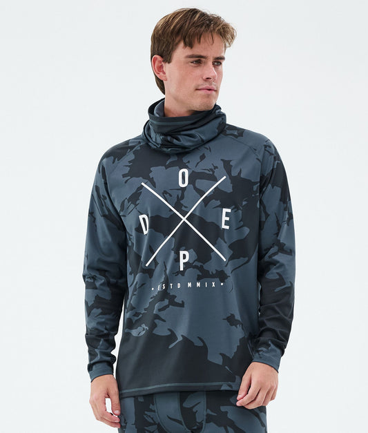Base Layer Top Men 2X-Up Metal Blue Camo