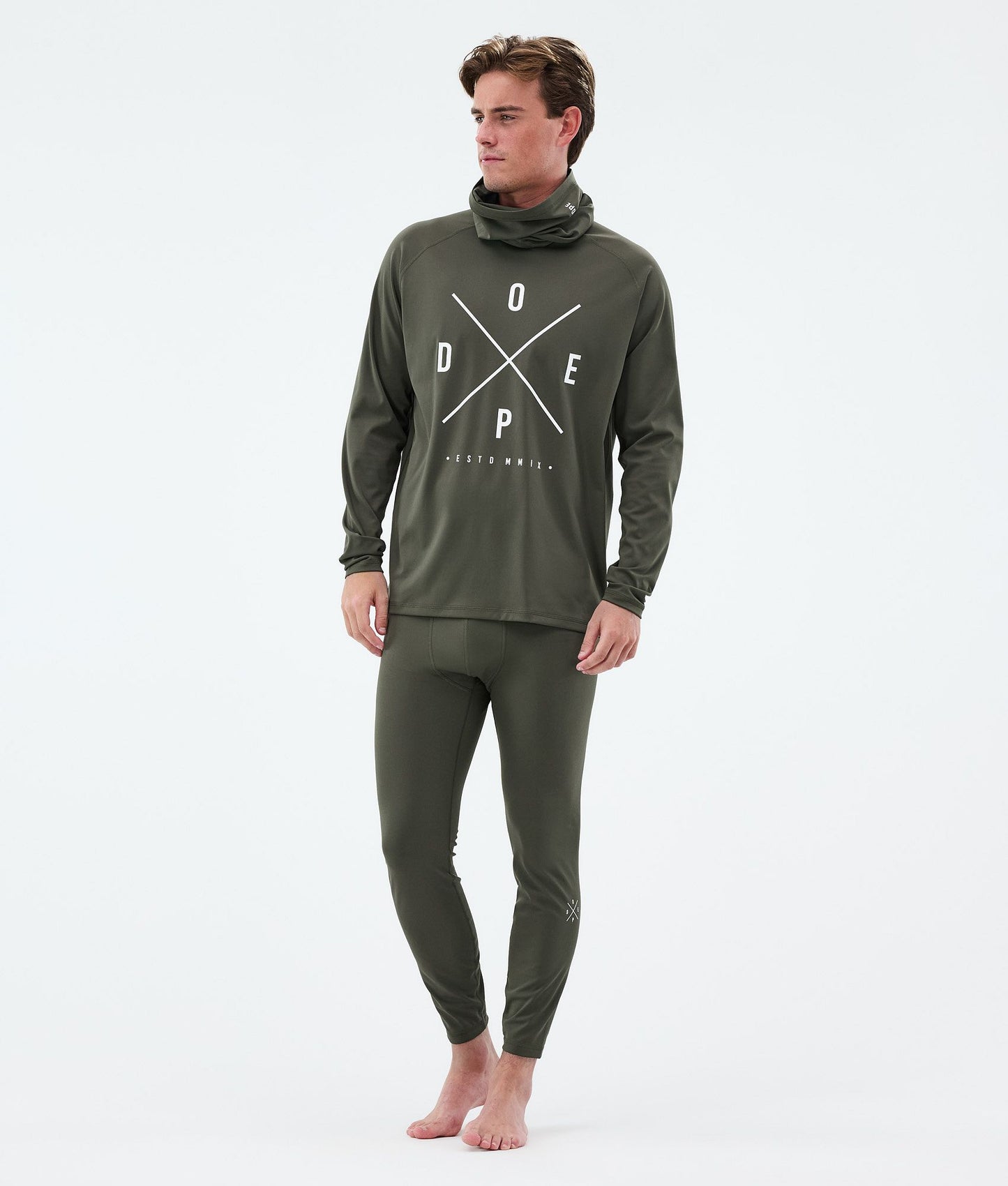 Base Layer Pant Men 2X-Up Olive Green