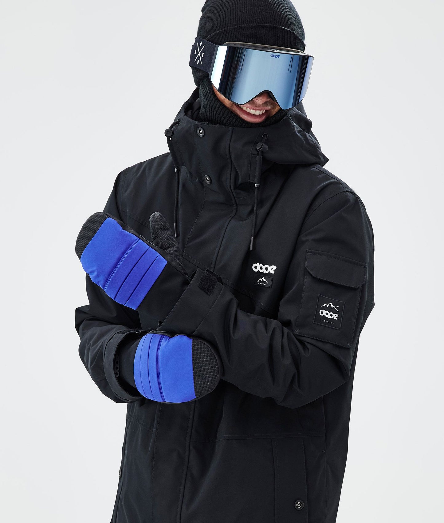 Snow Mittens Cobalt Blue