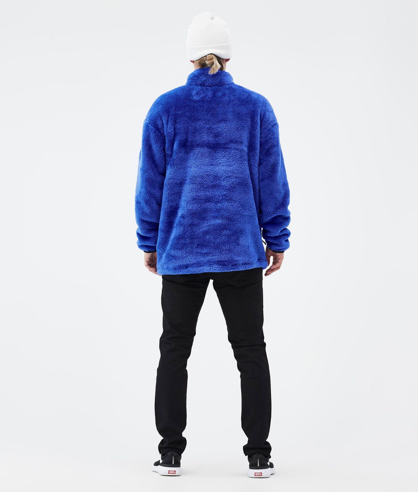 Fleece Sweater Men Cobalt Blue