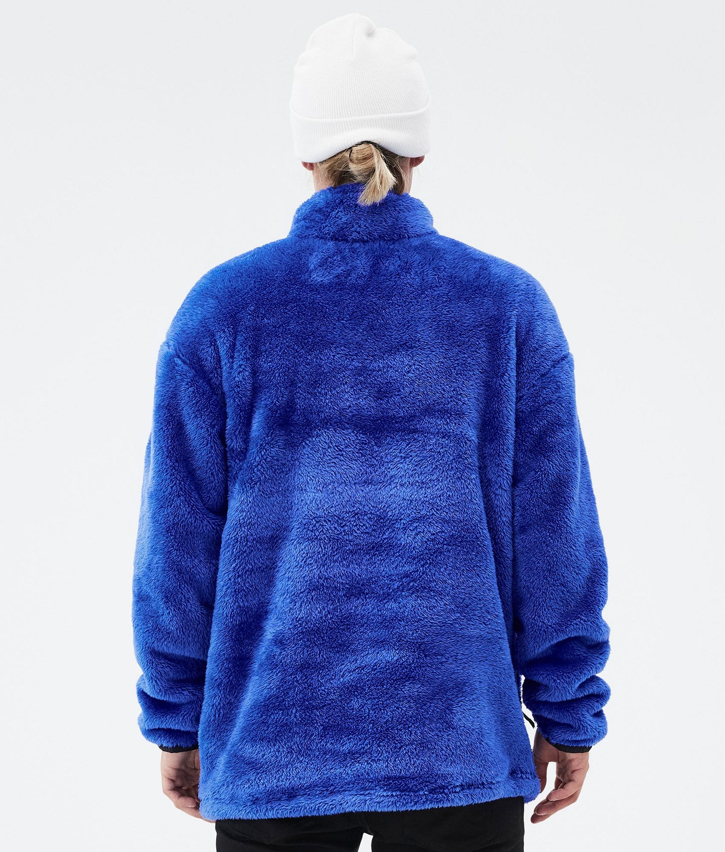 Fleece Sweater Men Cobalt Blue