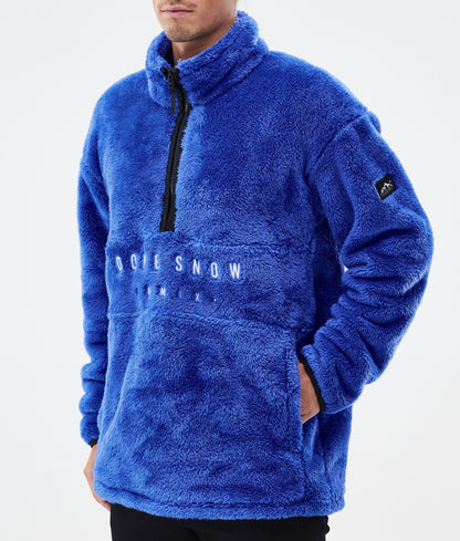 Fleece Sweater Men Cobalt Blue