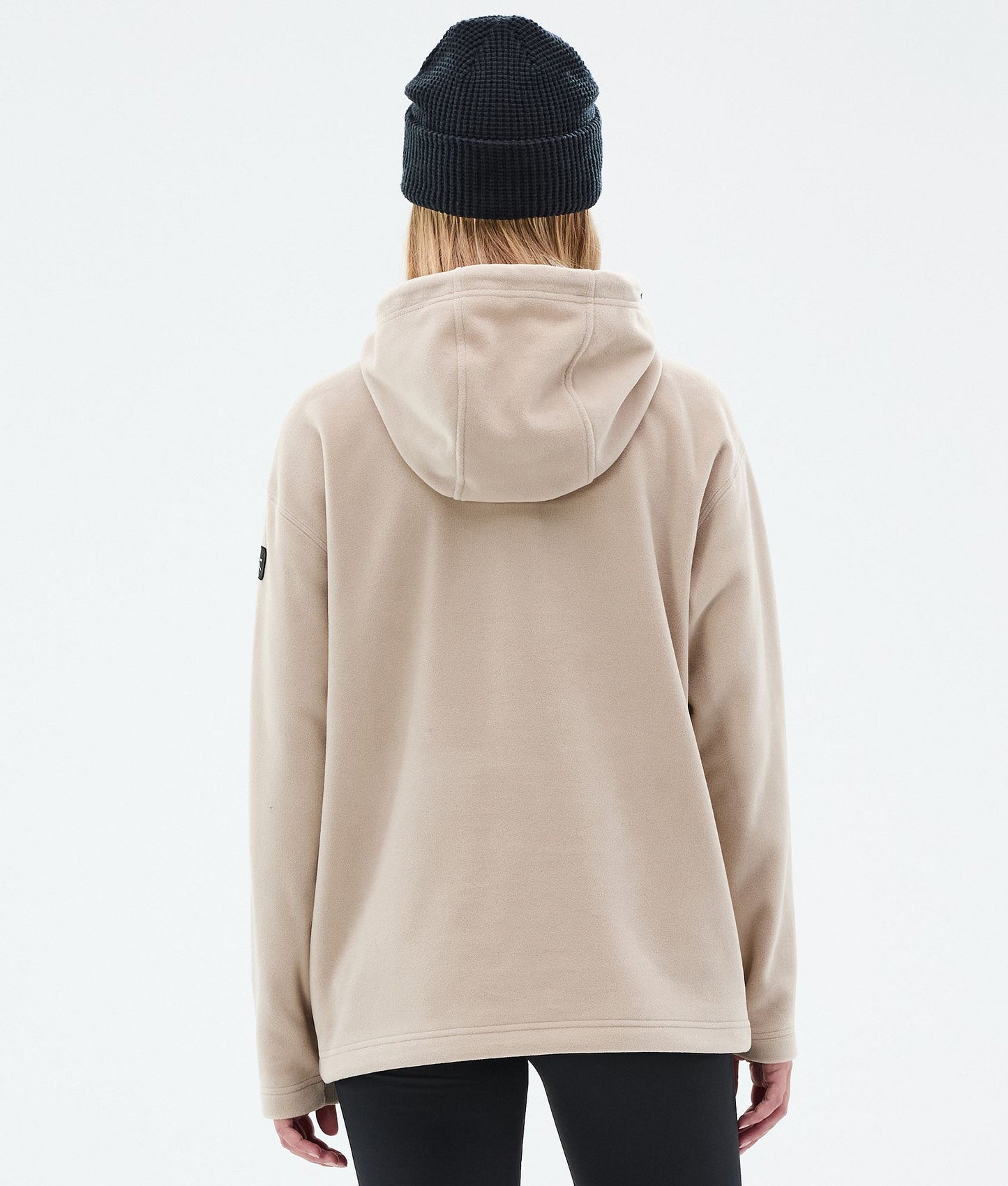 Fleece Hoodie Women Sand