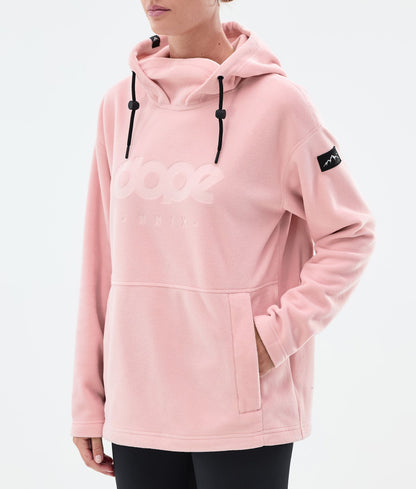 Fleece Hoodie Women Soft Pink