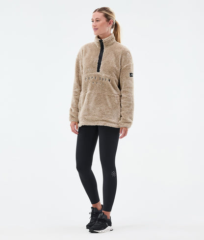 Fleece Sweater Women Sand