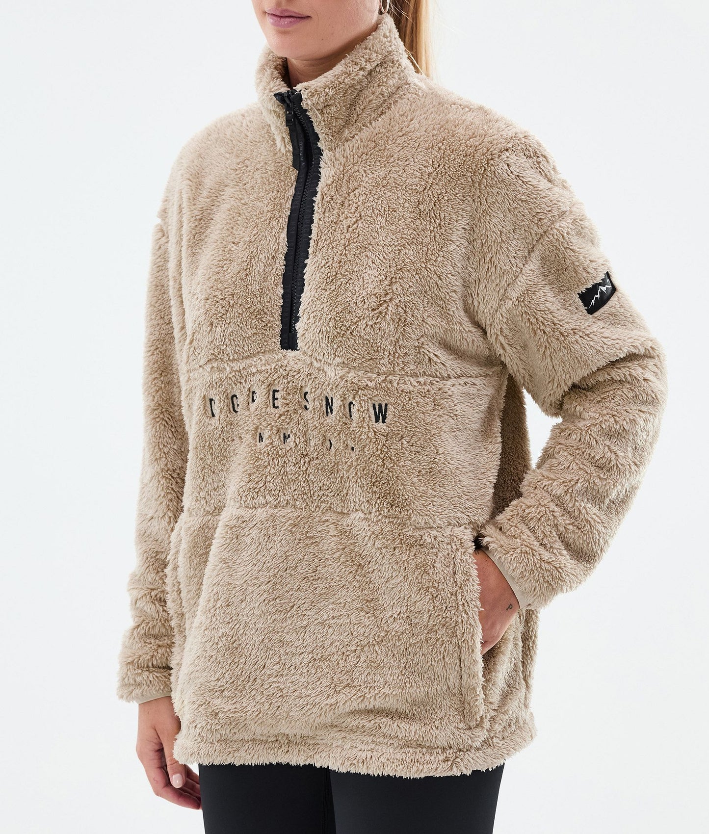 Fleece Sweater Women Sand